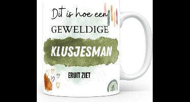 Mok bedrukken met beroep Klusjesman ()