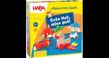 Haba !!! Spiel - Meine ersten Spiele - Ente Hut, alles gut! (DE = F 1307050003 - NL 1307050004) (DE/E/F/NL/IT/ES).