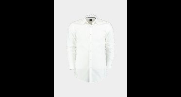 BOSS Black Business hemd lange mouw Wit H-HANK-kent-C3-214 10245425 1 50539177/100