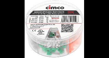 Cimco 187604 Assortiment adereindhulzen Deels geïsoleerd 1 set(s)