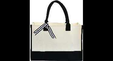 Boraboi ® Stijlvolle en Ruime Herbruikbare Jute Schoudertas voor Vrouwen en Vakanties