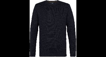 Petrol Industries - Heren Comfortabele Trui Toledo - Zwart - Maat XXXL