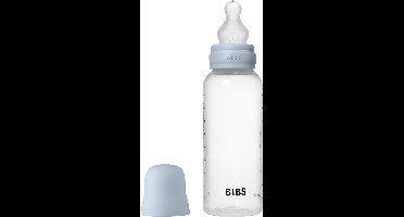 Bibs Fles - Medium Flow - 270 ml - Silicone - Baby Blue