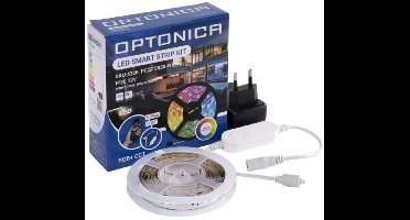 Smart LED Strip - Full colour incl. Warm Wit en Wit - 3 meter - APP Besturing