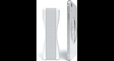 Smartphone vingerhouder - zelfklevende handvat voor mobiele telefoons en tablets, wit