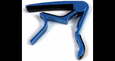 New Age Devi - Gitaar Capo - Blauw - Voor elk type gitaar: Elektrisch, Akoestisch, Klassiek - Premium kwaliteit en professionele prestaties