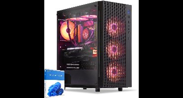 Sedatech Advanced Gaming PC Waterkoeling ATX • AMD Ryzen 5 7500F 6x 3.7GHz • Geforce RTX5060Ti 16Gb • 32Gb DDR5 • 2Tb SSD M.2 • WiFi • Bluetooth, USB C • Windows 11 • Desktop computer