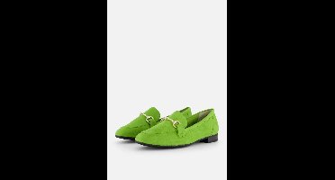 Marco Tozzi Instappers groen Textiel - Dames - Maat 39