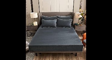 Boraboi® Luxueus Zacht en Warm Hoeslaken voor Winterse Nachten, Geschikt voor 180 x 200 x 30 cm Matrassen