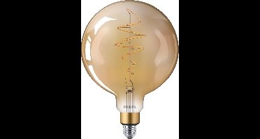 Philips LED Giant Spiraal Goud - 40 W - E27 - Dimbaar extra warmwit licht