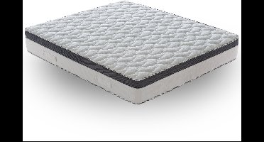iLoveSleep - Matras POSITANO 80x190 Pocketvering Matras - Dikte 27 cm - Premium Kwaliteit - Ergonomisch - Gemiddeld - 7 cm traagschuim