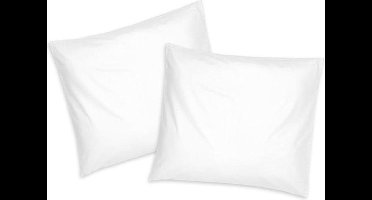 AMB Molton White Kussenslopen 60x70 cm