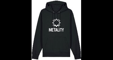 Metality Pullover Heren Trui met capuchon - zwart - M