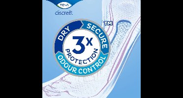 4x TENA Discreet Maxi 12 stuks