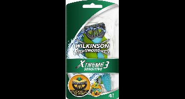 Wilkinson Sword Extra 3 Sensitive - 4 stuks - Wegwerpscheermesjes