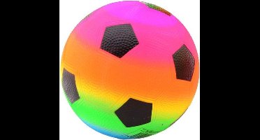 Johntoy Fleurige Voetbal Regenboog Maat 5