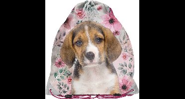 Trekkoordtas - Beagle - Gymtas - Zwemtas - 38 cm