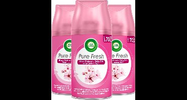 Air Wick Freshmatic luchtverfrisser- Aziatische Kersenbloesem - Navulling - 250 ml - 3 stuks - Voordeelverpakking