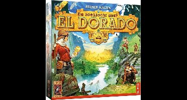 999 Games - De Zoektocht naar El Dorado - Bordspel -Basisspel - Familiespel - Gezelschapsspel