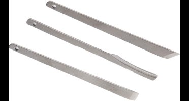 New Age Devi - Teen en Nagel Pedicure - Mes - Nagels Bijwerken - Voeten Schraper - 3 stuks Pedicure voor Teen en Nagels - Mes voor Nagels Bijwerken - Voeten Schraper 3 stuks