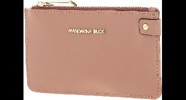 MANDARINA DUCK Leren Kaarthouder Luna Credit Card Holder Desert Sand Oud roze