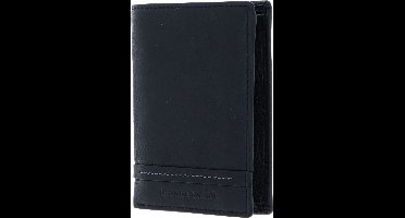 bruno banani Leren Portemonnee Atlanta Flip Wallet Black Zwart