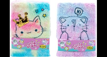 Cutie Crew Pluche Notitieboek Regenboog