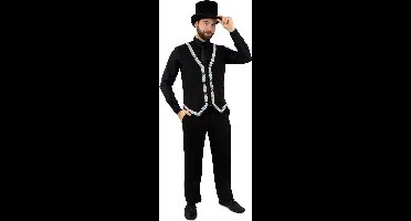 Gilet Met Verlichting En Zilveren Rand Heren Man