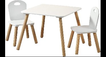 ApexArte® Kinderbureau - Kindertafel voor Jongen en Meisje - Tekentafel met Stoeltjes - Verstelbaar