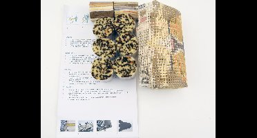 Pako Smyrna knoop borduurpakket- leeuwenkop hanger- geprint stramien- 014.701 - DIY kit