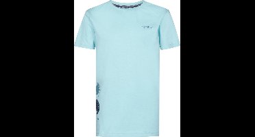 Petrol Industries - Jongens Logo T-shirt Citrusview - Blauw - Maat 164