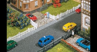 Faller - Tuinhek met poorts, 710 mm - modelbouwsets, hobbybouwspeelgoed voor kinderen, modelverf en accessoires
