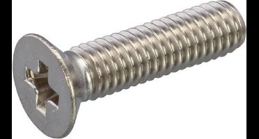 Metaalschroeven Rvs P.Verz.Kop M4x50 - 200 stuks