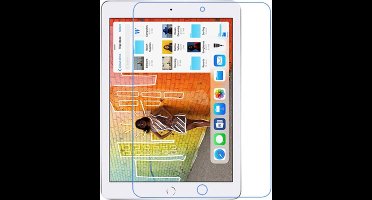 Geschikt voor iPad 10.2 (2019 / 2020) screenprotector - transparant met schoonmaakdoekje