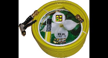Talen Tools - Tuinslang - Getricoteerd - High Twist Resistant - 3/4 inch - 25 meter - Met koppelingen