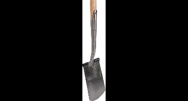 Talen Tools – Spade – Blank geslepen – Met opstapje – Essenhouten steel – 76 cm
