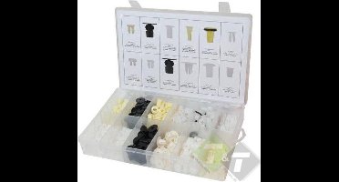 autoclips assortiment - 350 delig