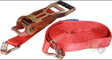 sjorband - spanband 5 Ton 10 meter x breed 50mm - spanbanden - aanhanger spanners