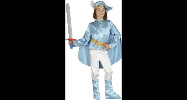 Fiestas Guirca Verkleedpak Prins Jongens Polyester Blauw Mt 7-9 Jaar