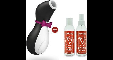Satisfyer Pro Penguin Luchtdruk Vibrator Voordeelpakket