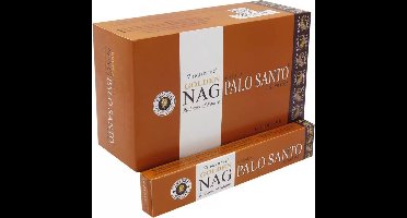Golden Nag Palo Santo wierook 15 grams - doos van 12 st.