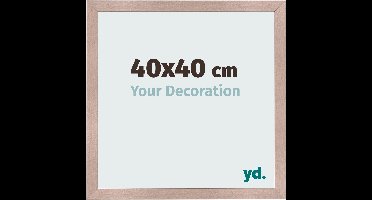 Your Decoration - Fotolijst 40x40 cm - MDF - Oudroze - Bologna