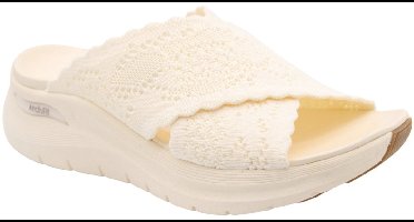 Skechers - Schoenen - Creme - Vrouwen - Maat 41 -
