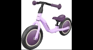 Hudora loopfiets Cruisy 10 inch lavender - kinderfiets leerfiets.