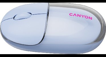 Canyon OnClick 24 - Draadloze Muis - Transparante Behuizing - 1200 DPI - Ergonomisch Ontwerp