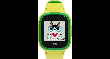 Canyon Sunny - Smartwatch voor Kinderen - 4G GPS - Spelletjes en Muziek - Groen