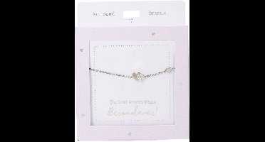 Depesche armband zilver met 2 harten - vriendschapssieraad cadeau.