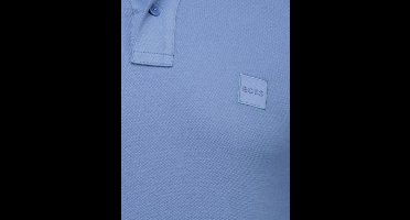 Hugo Boss polo lange mouw lichtblauw