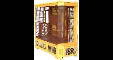 Thermaltake View 600 TG Full - PC Case - Behuizing - 4x4mm Gehard Glas - Stoffilters - Geel
