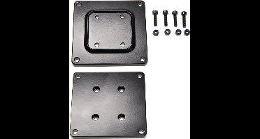 Brodit Vesa plaat 75mm aluminium